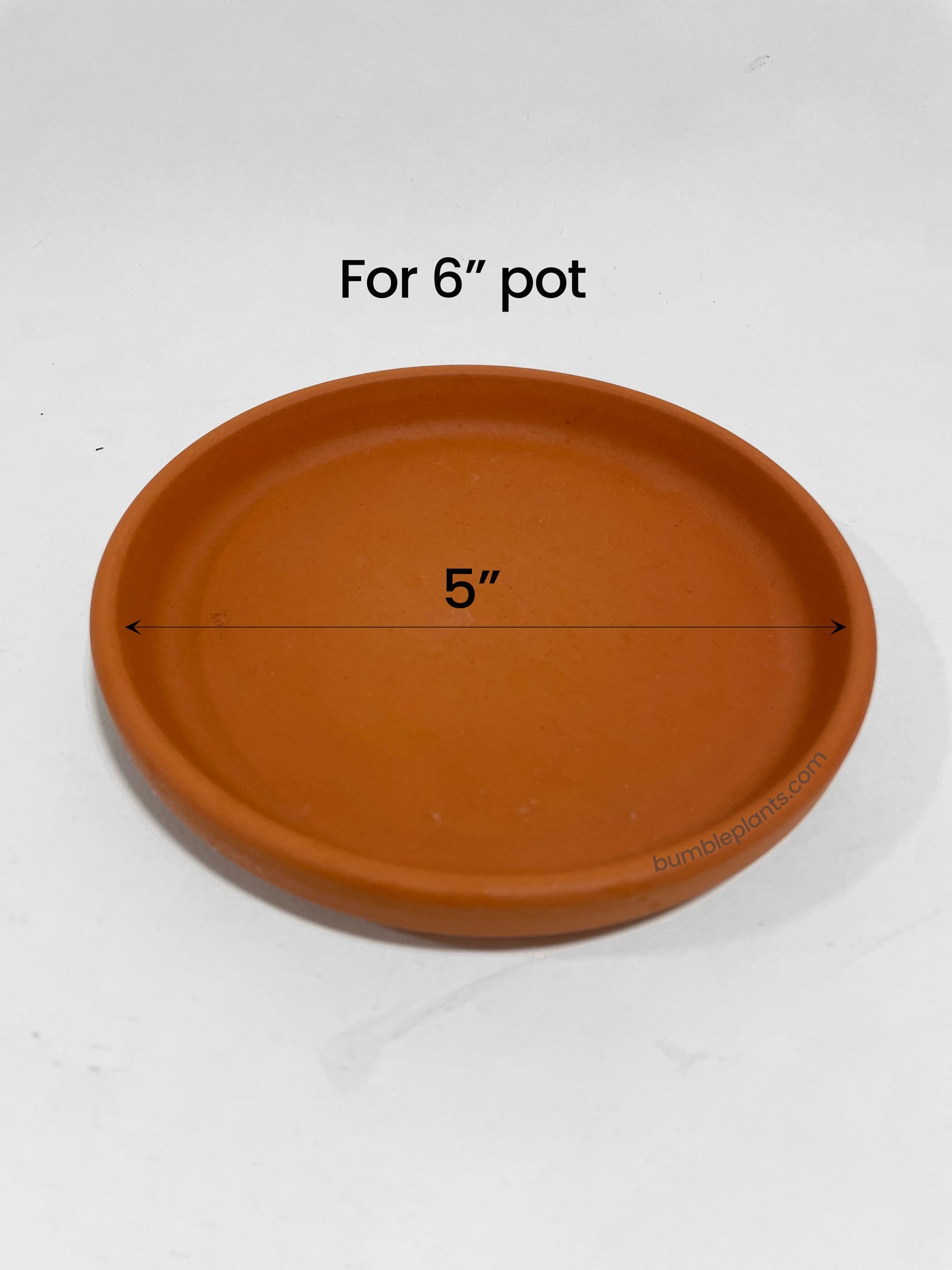 Modern Boho Terracotta Pot Saucer - Bumble Plants