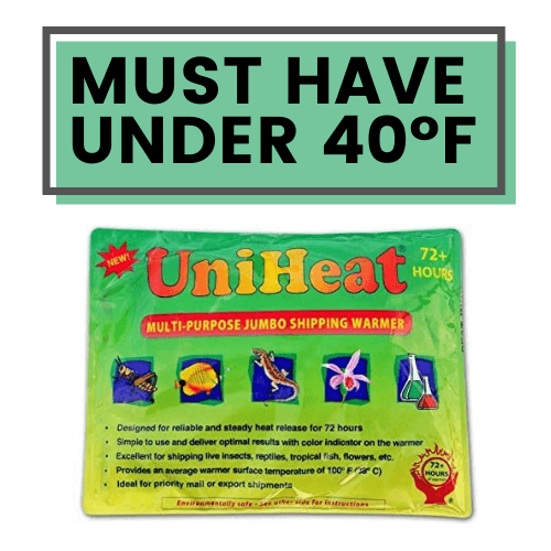 UniHeat 72-Hour Heat Pack (Winter Packaging) - Bumble Plants